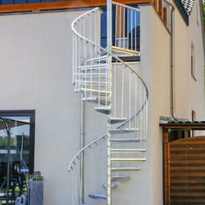 Scarva L / XL / XXL WPC Spiral Staircase 130 / 160 / 180 cm